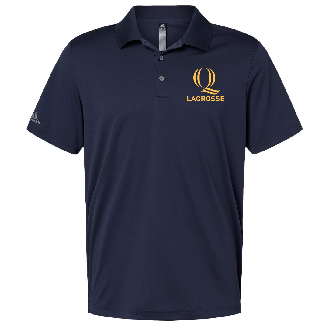 Quinnipiac Men's Lacrosse Adidas Performance Sport Polo