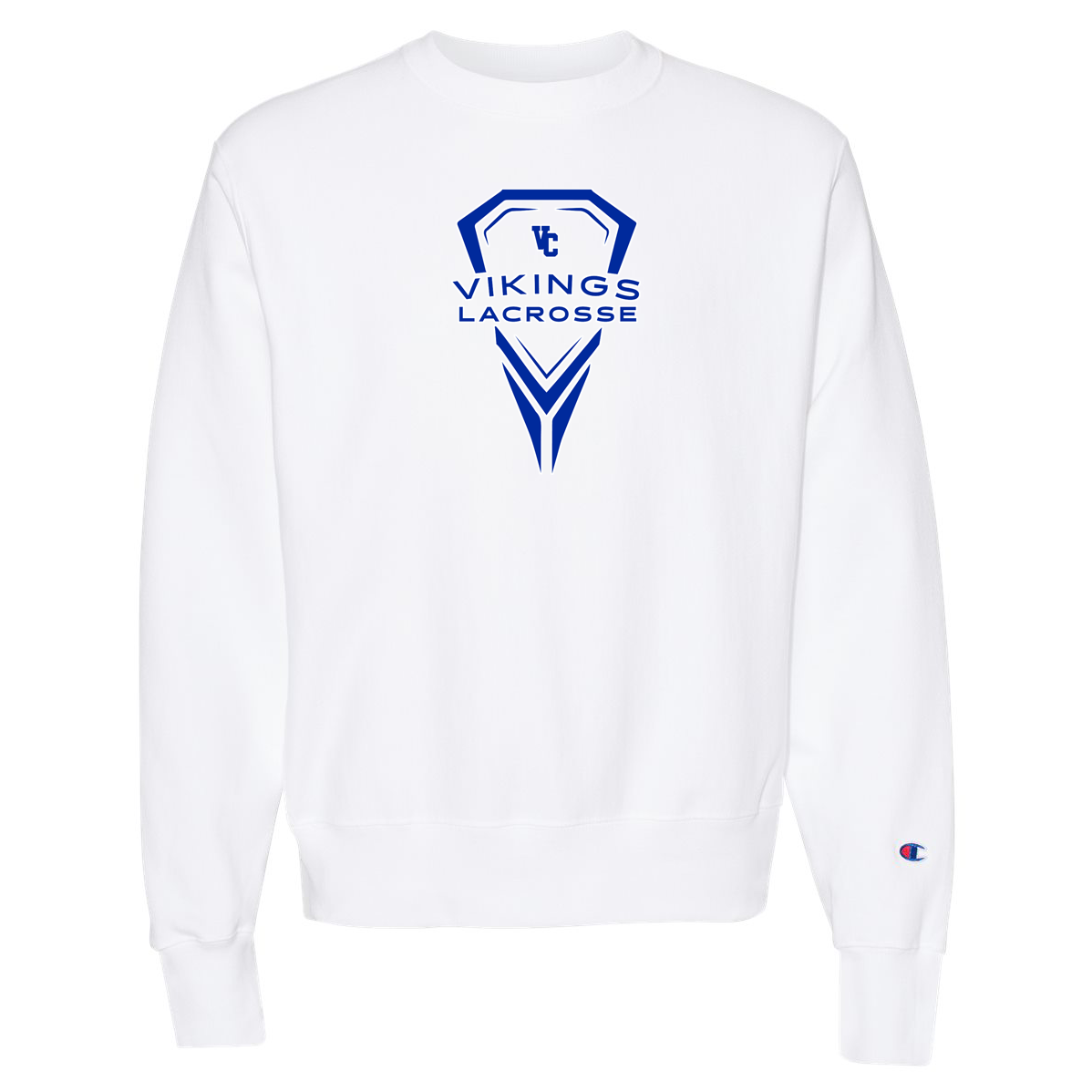Valley Central Vikings Boys Lacrosse Champion Crew Neck