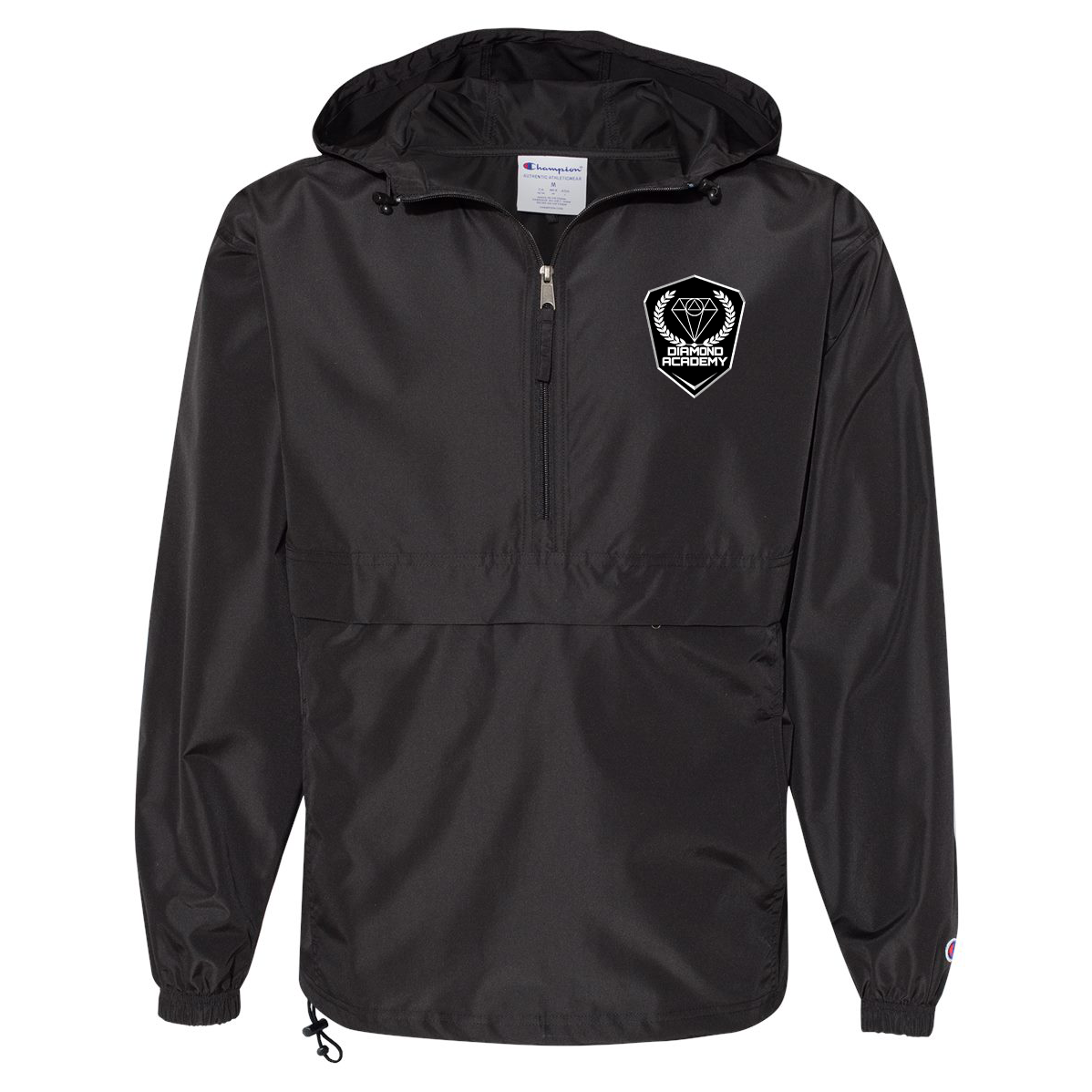 Diamond Academy Champion Packable Quarter Zip Jacket