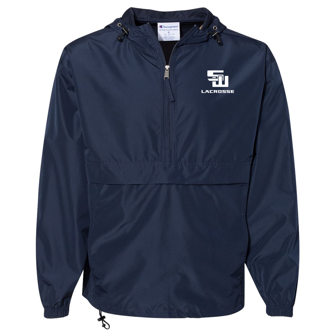 Smithtown West Lacrosse Champion Packable Quarter Zip Jacket