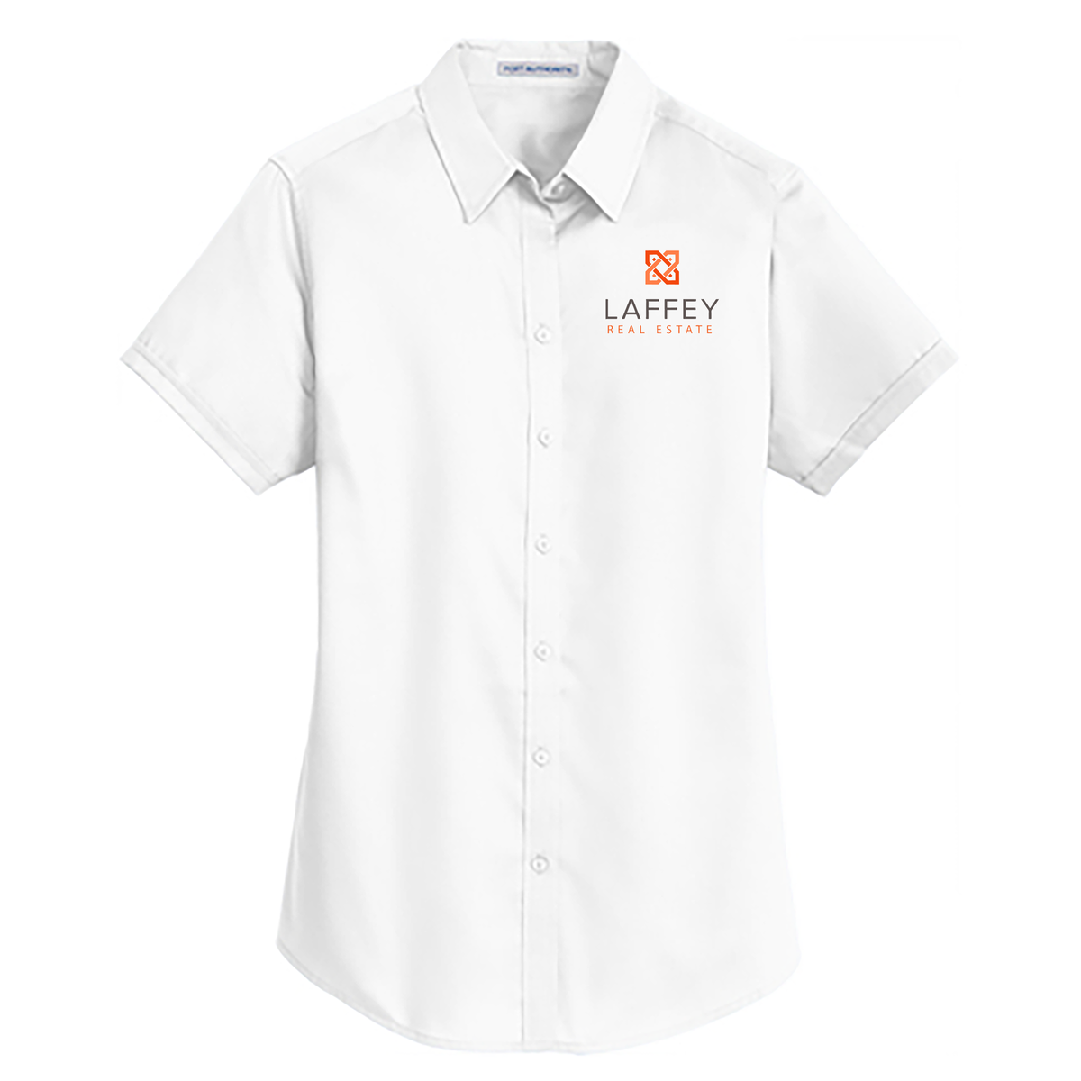 Laffey Real Estate Ladies Short Sleeve SuperPro™ Twill Shirt