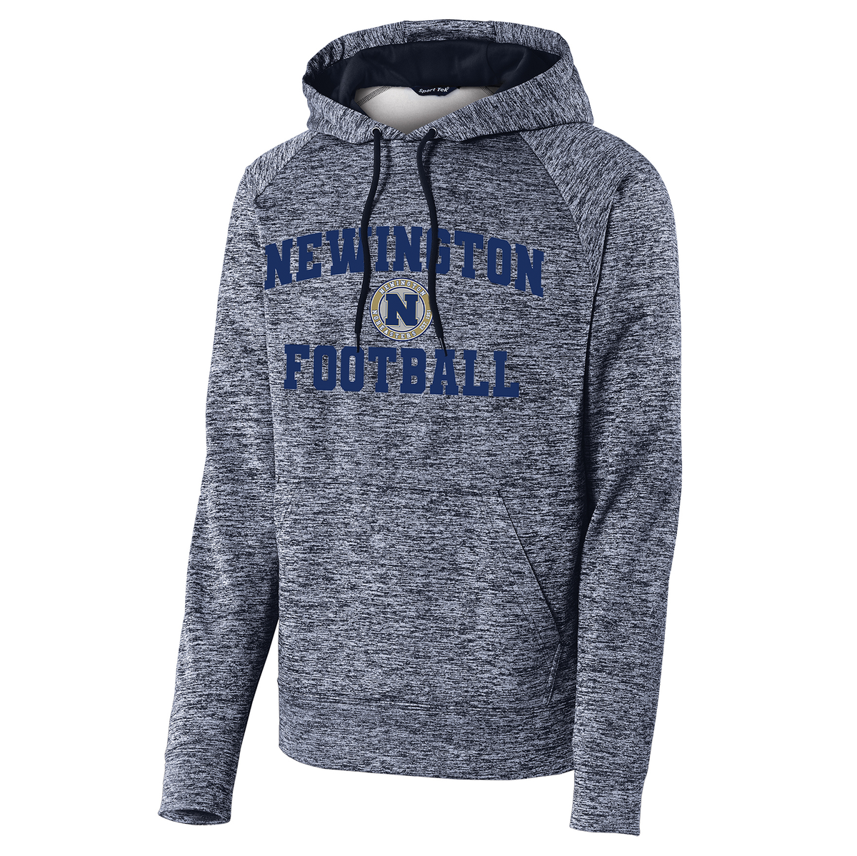 Newington HS Football Electric Heather Fleece Hoodie