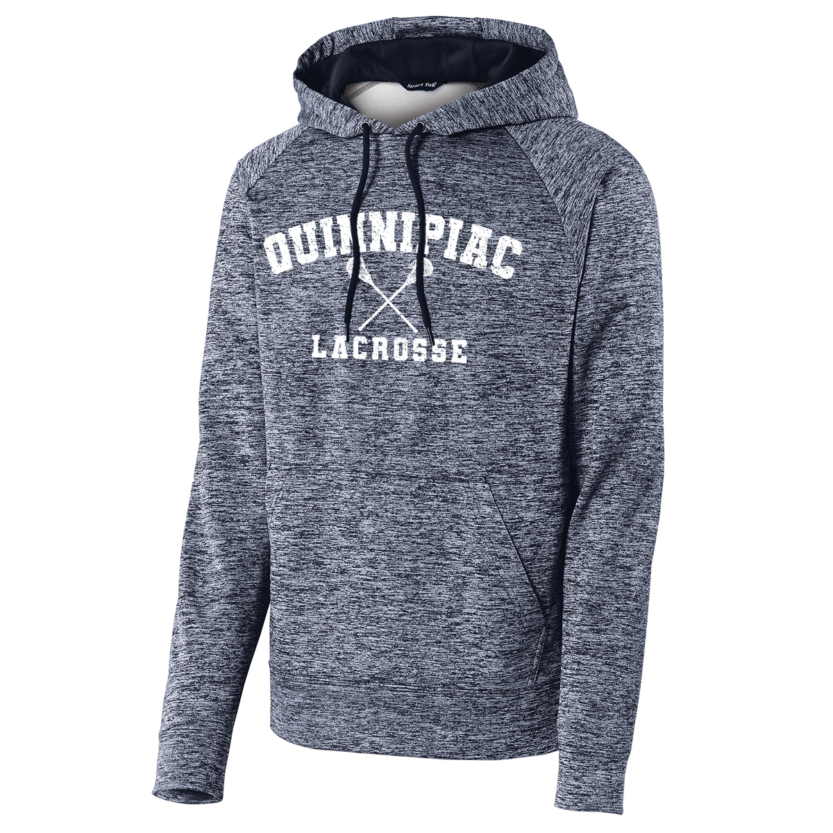 Quinnipiac Men's Lacrosse Electric Heather Fleece Hoodie