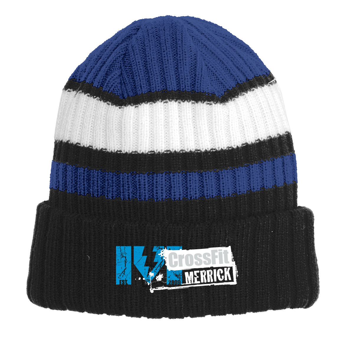 Merrick Crossfit Coaching New Era Ribbed Tailgate Beanie