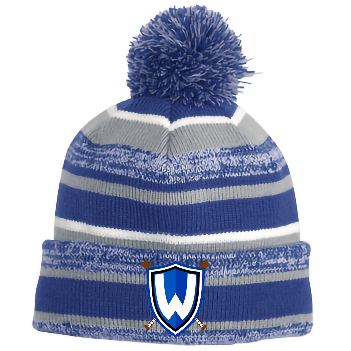 Warrior Baseball Academy Pom Pom Beanie