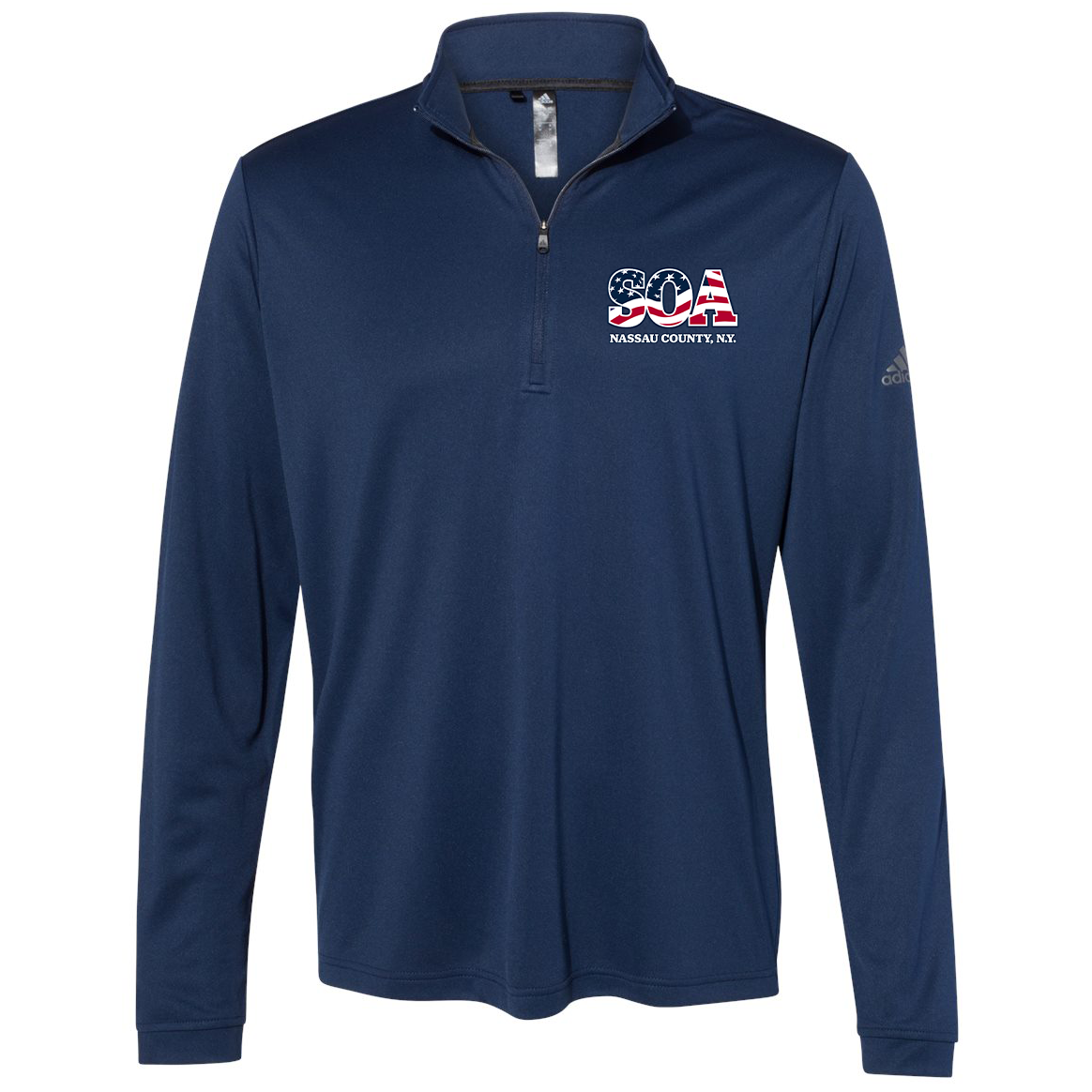 SOA NCPD Adidas Lightweight Quarter-Zip Pullover