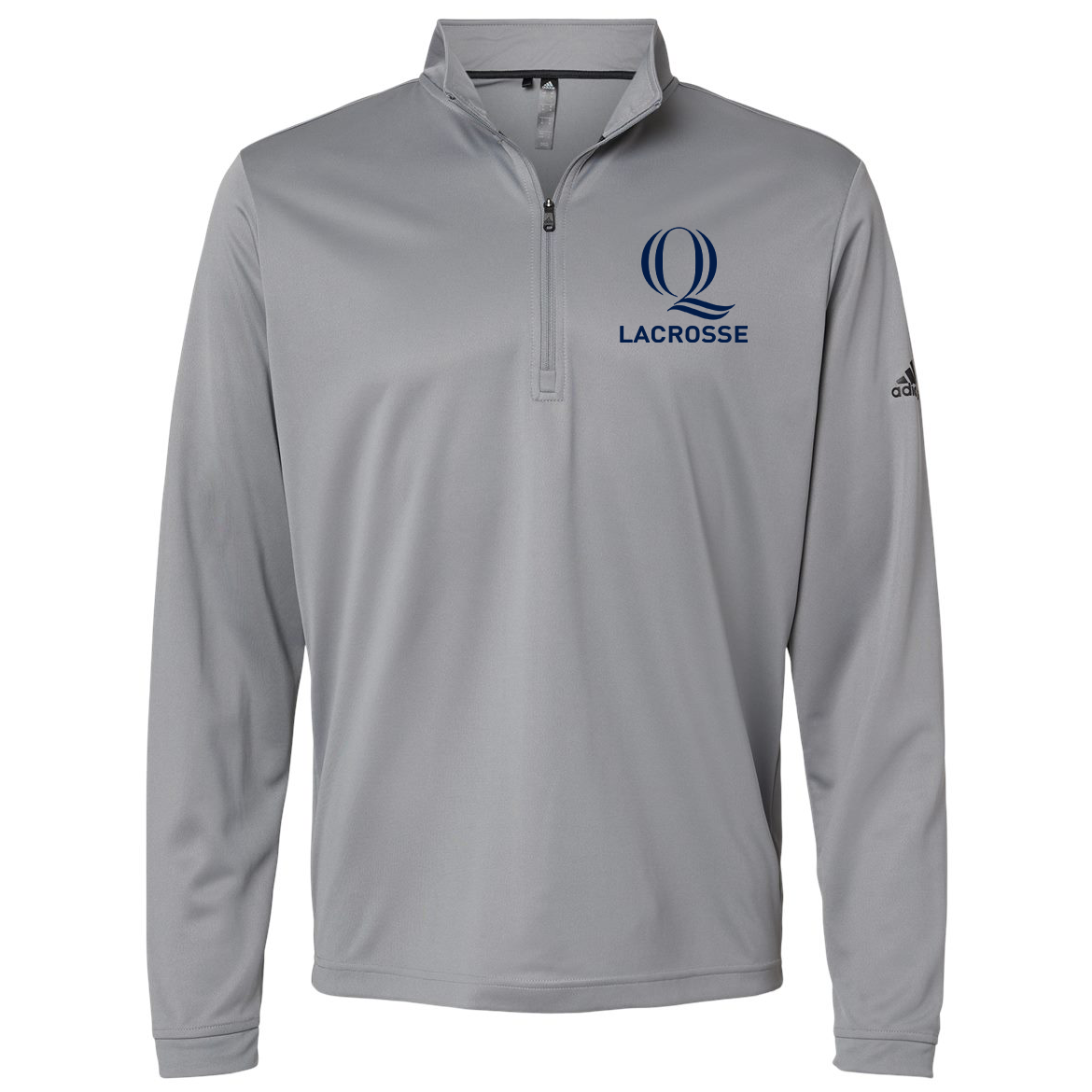 Quinnipiac Men's Lacrosse Adidas Lightweight Quarter-Zip Pullover