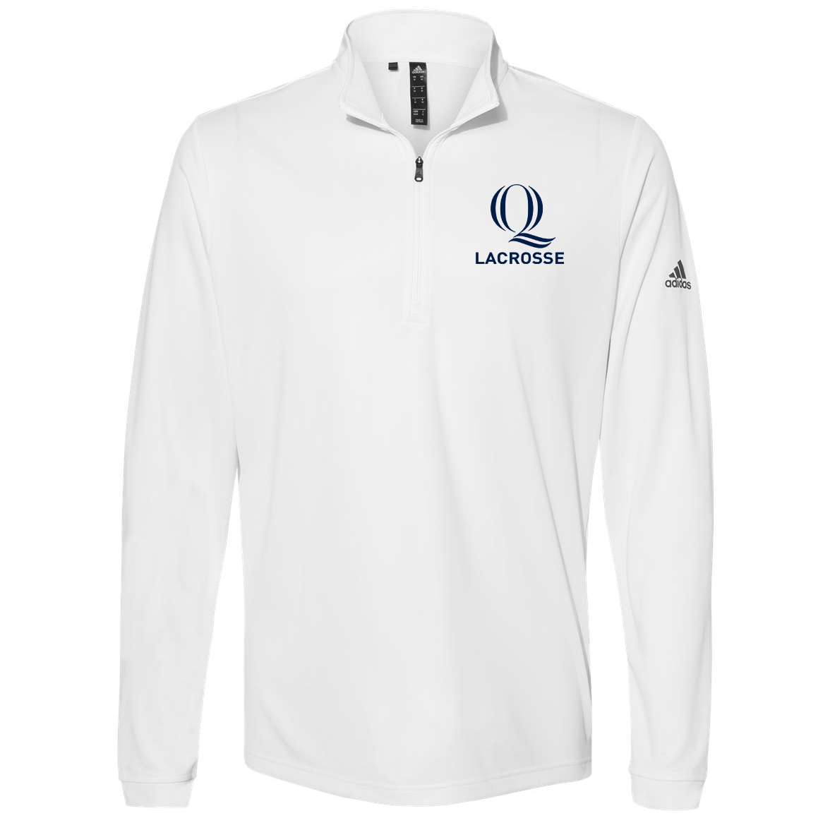 Quinnipiac Men's Lacrosse Adidas Lightweight Quarter-Zip Pullover