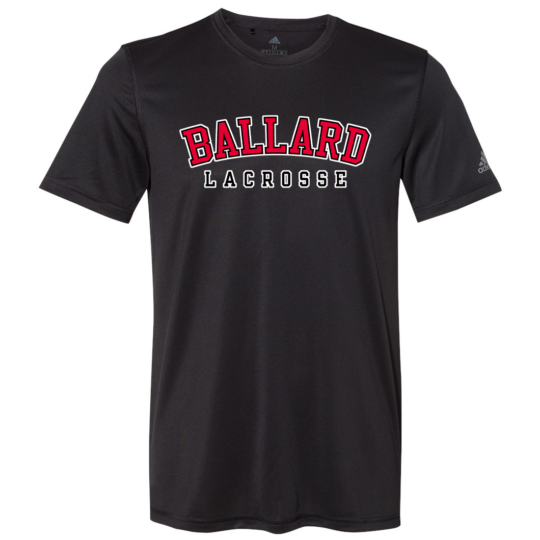 Ballard High School Boys Lacrosse Adidas Sport T-Shirt