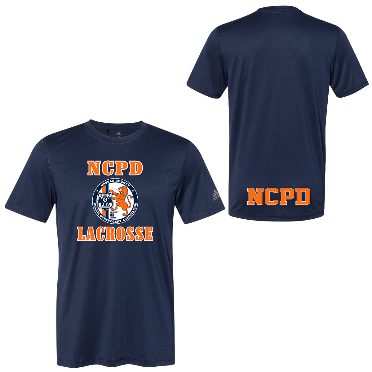 NCPD Lacrosse Adidas Sport T-Shirt