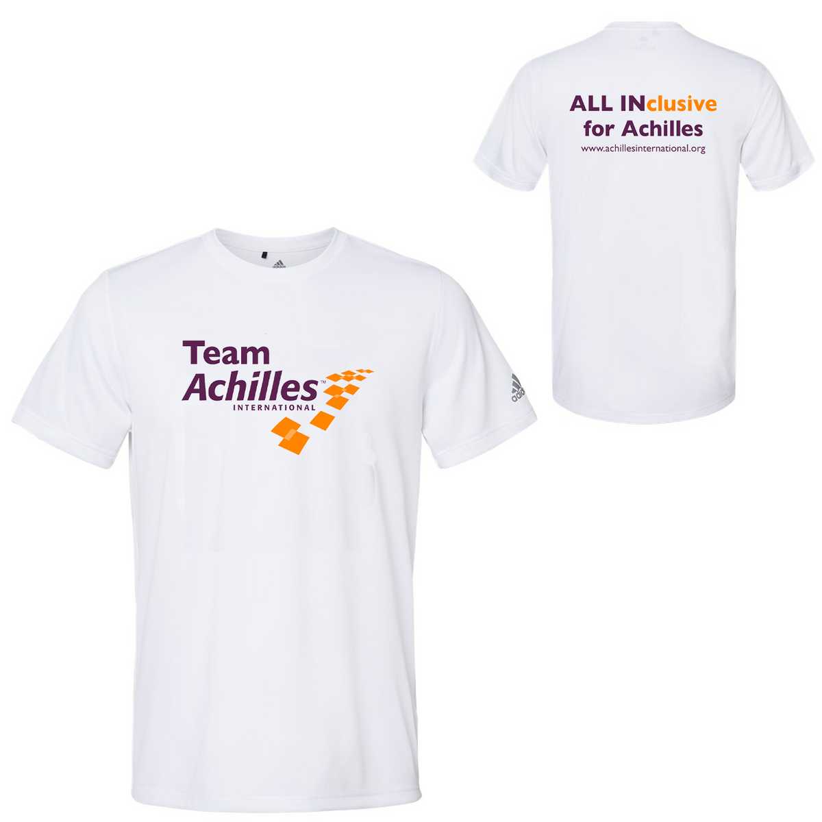 Achilles International Adidas Sport T-Shirt : Charity Runner