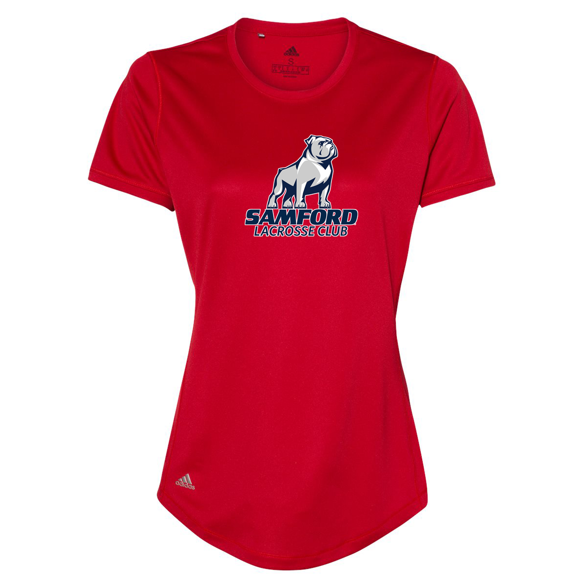 Samford University Lacrosse Club Women's Adidas Sport T-Shirt
