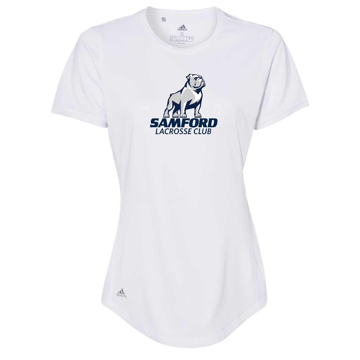 Samford University Lacrosse Club Women's Adidas Sport T-Shirt