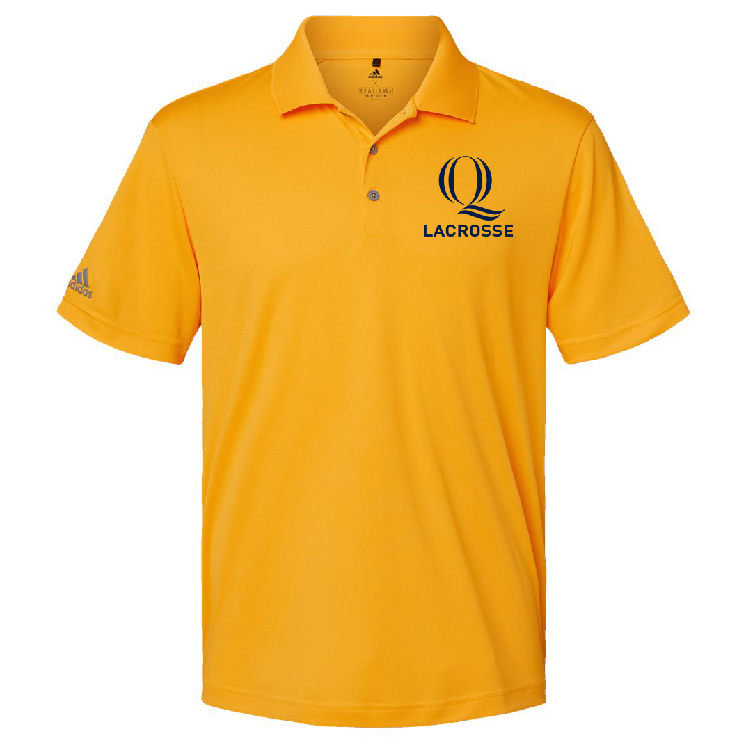 Quinnipiac Men's Lacrosse Adidas Performance Sport Polo