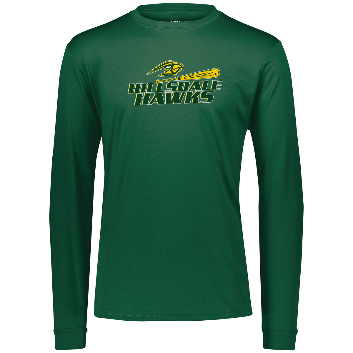 Hillsdale Hawks Nexgen Wicking Long Sleeve Tee