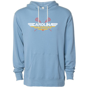 Carolina Maverick Lacrosse Lightweight Hooded Sweatshirt