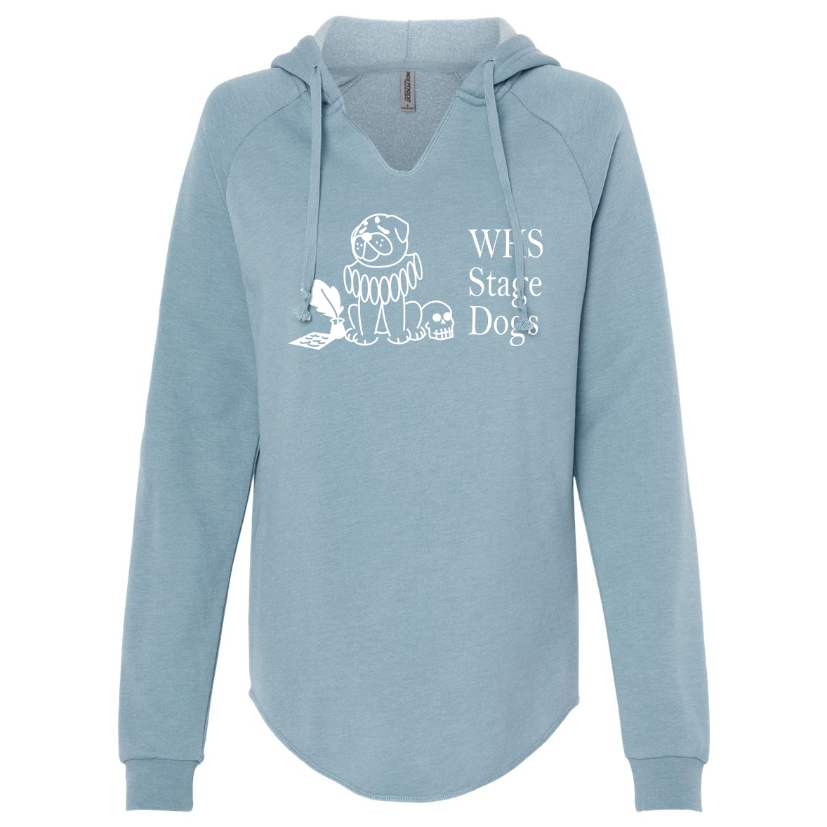 Westerly HS Drama Club Independent Trading Co. Women’s Lightweight Wave Wash Hooded Sweatshirt