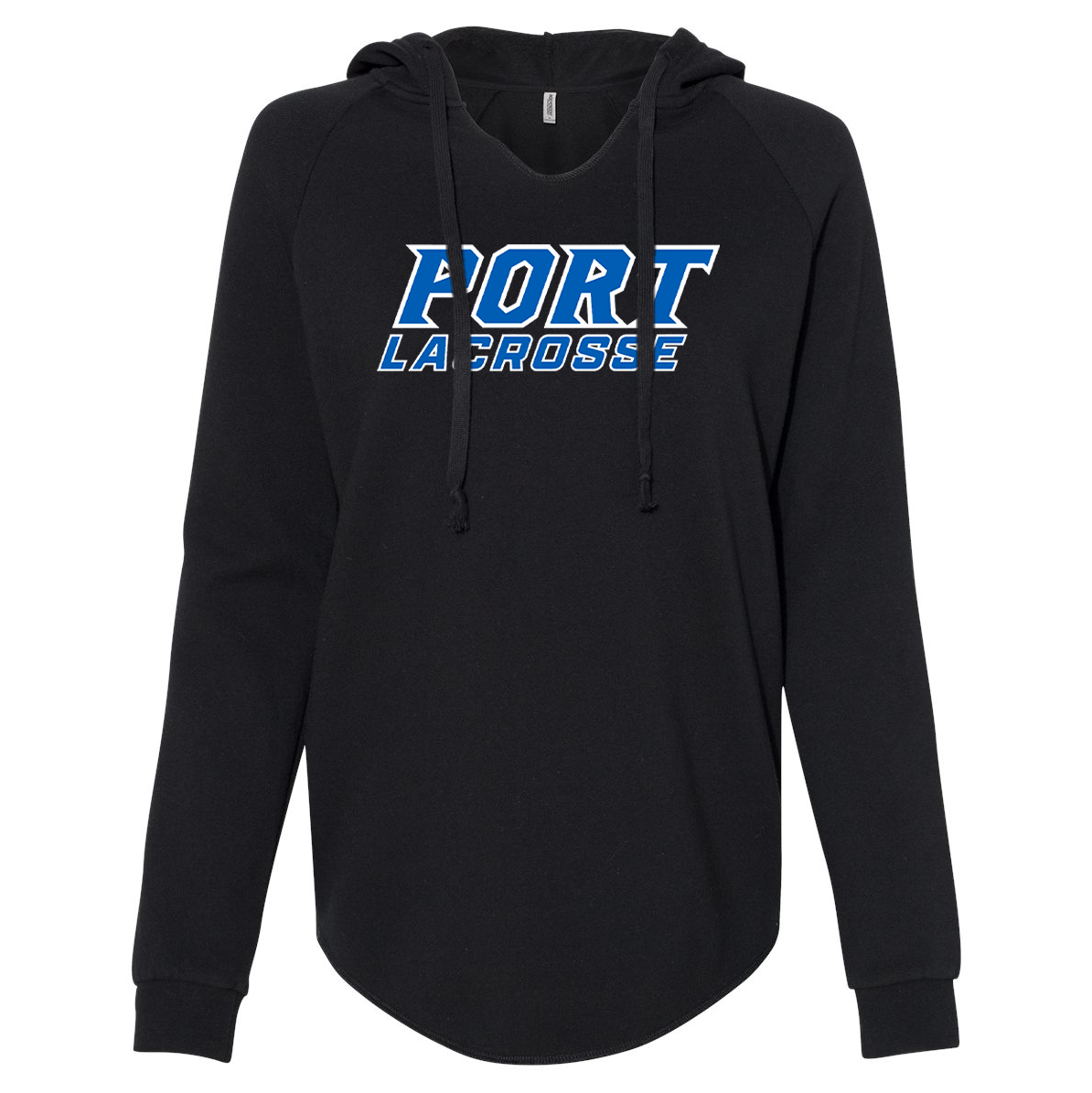 Port Washington Girls Lacrosse Independent Women’s Lightweight California Wave Wash Hooded Sweatshirt