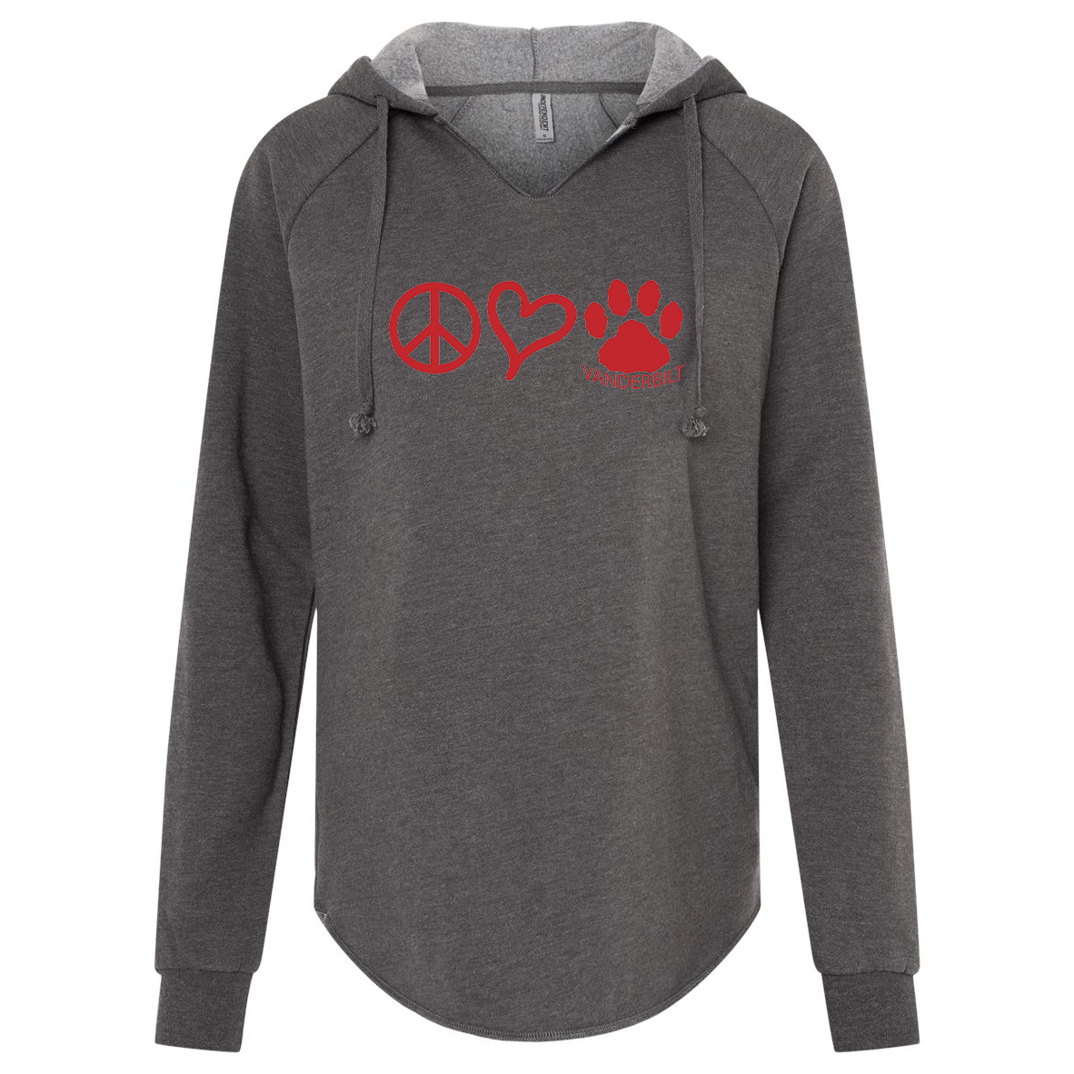 Vanderbilt Elementary School Women’s Lightweight California Wave Wash Hooded Sweatshirt