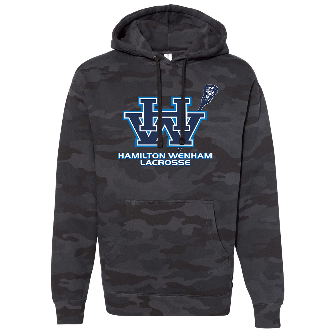 Hamilton Wenham Lacrosse Independent Trading Co. Camo Sweatshirt