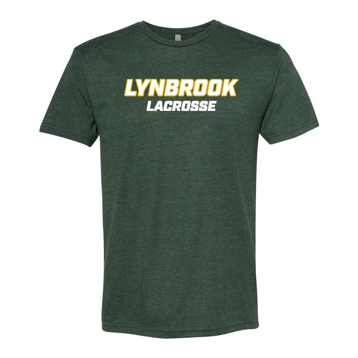 Lynbrook PAL Lacrosse Next Level Triblend Short Sleeve Crew