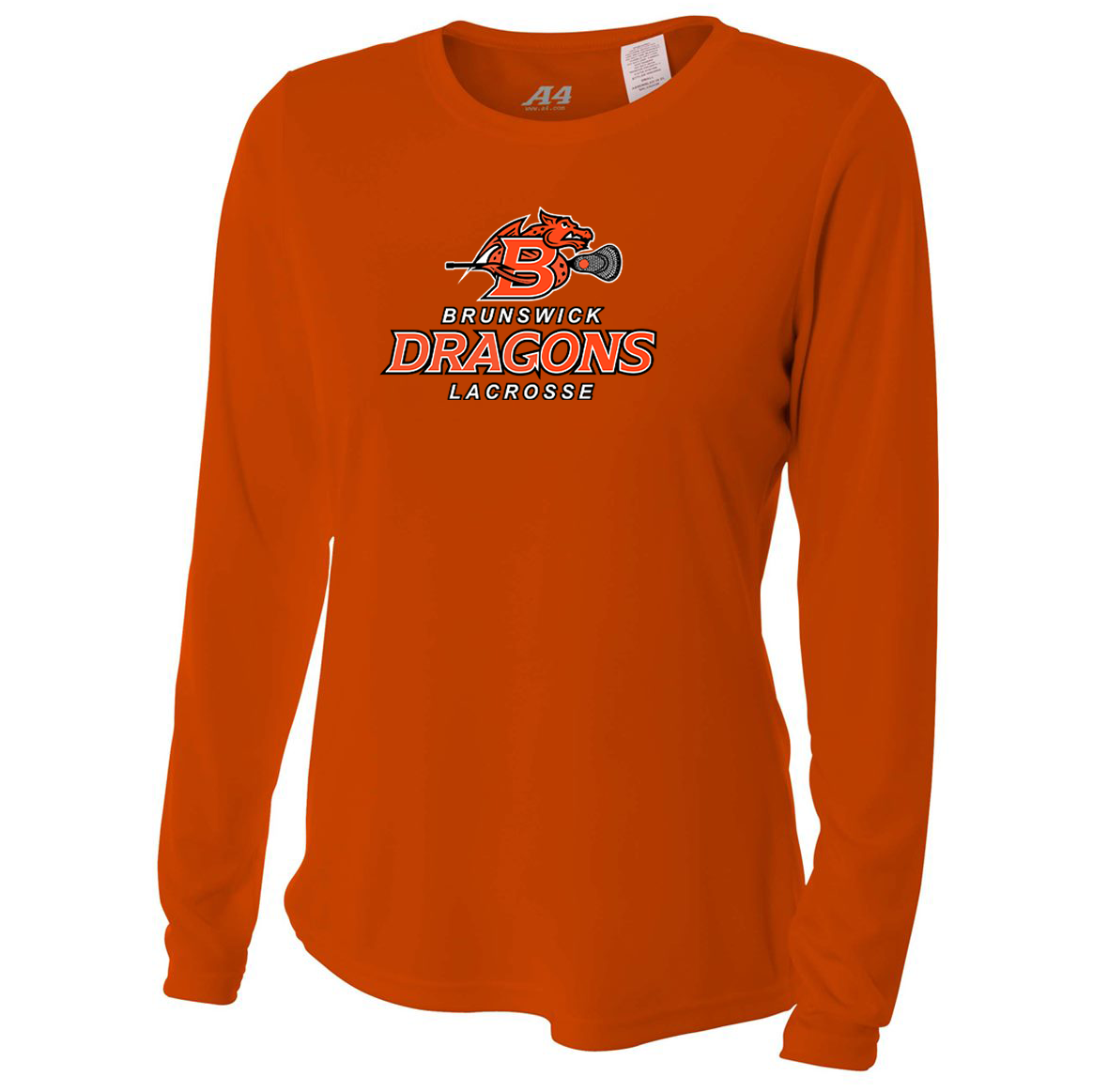 Brunswick Dragons Lacrosse A4 Women's Long Sleeve Performance Crew