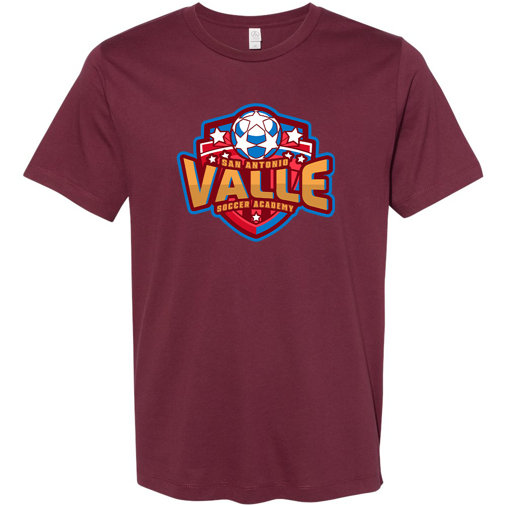 Valle Soccer Academy Alternative Cotton Jersey Tee