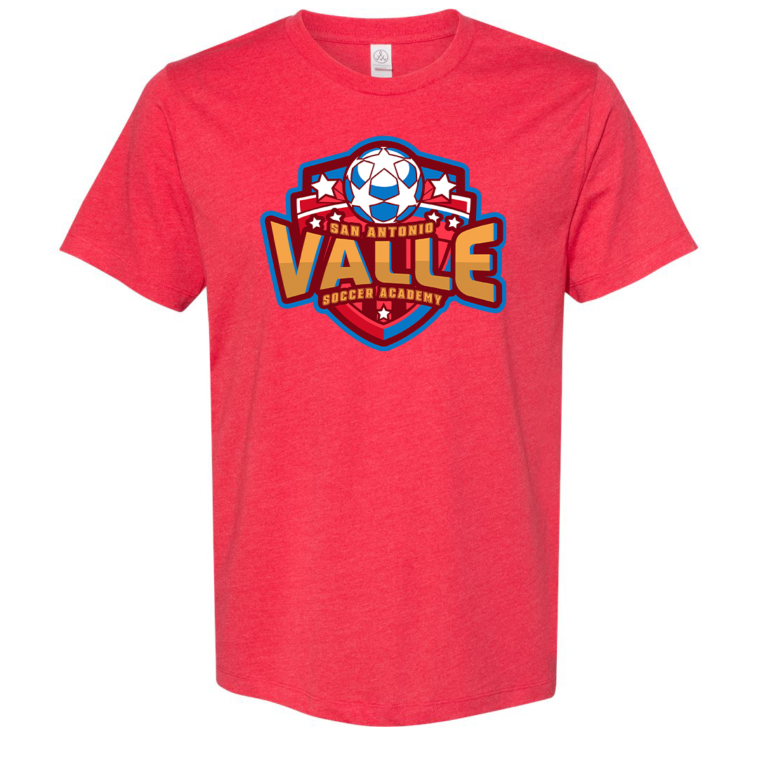 Valle Soccer Academy Alternative Cotton Jersey Tee