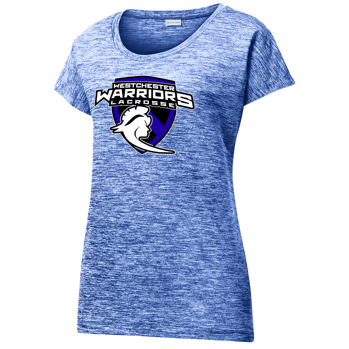 Westchester Warriors Girls Lacrosse Ladies Electric Heather Tee