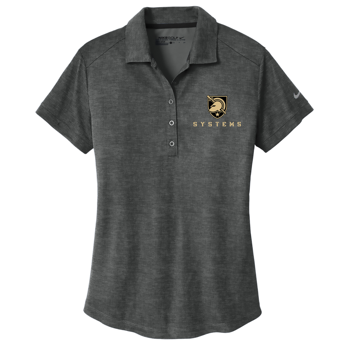 USMA - West Point Systems Nike Ladies Crosshatch Polo