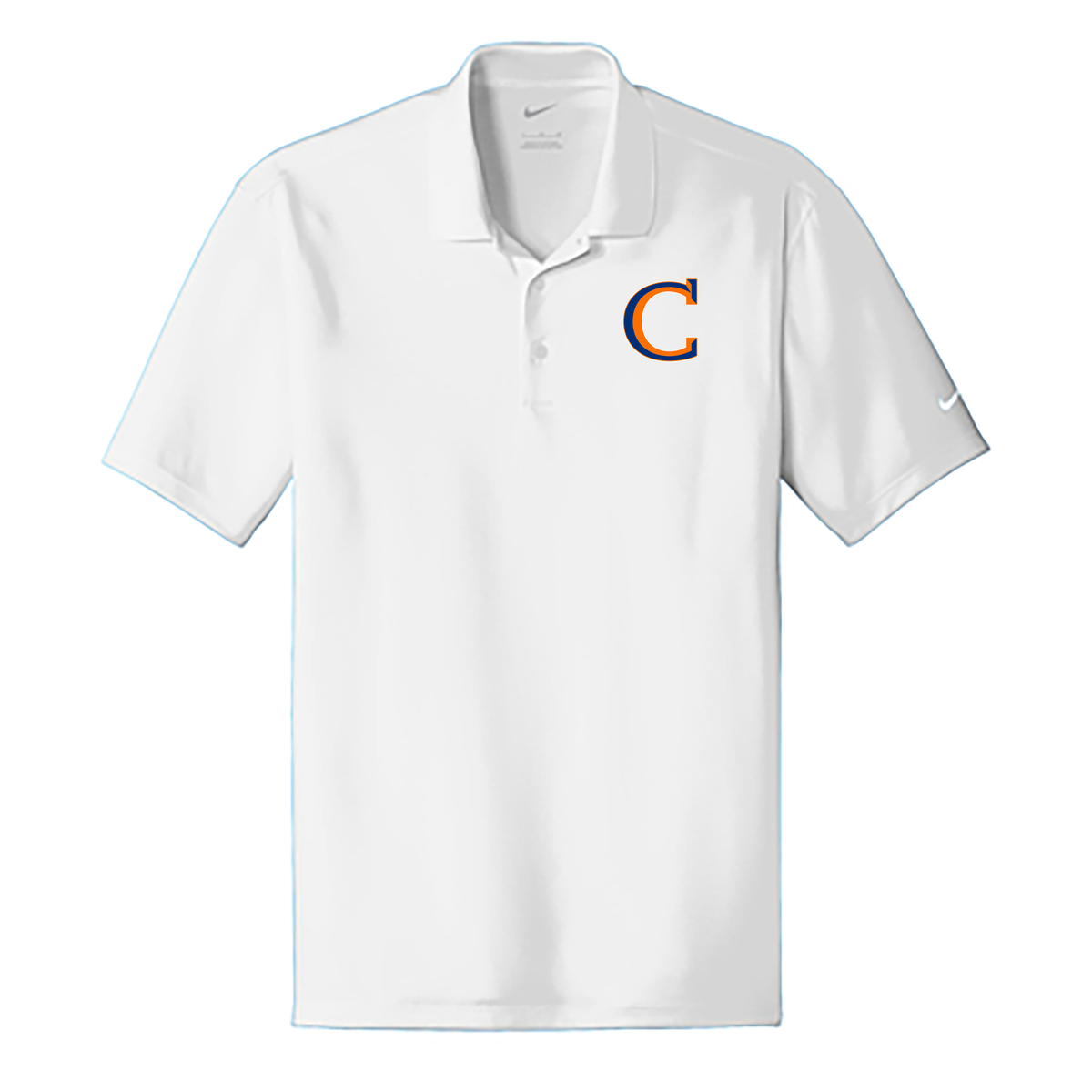 Collegiate School Nike Dri-FIT Classic Fit Players Polo with Flat Knit Collar