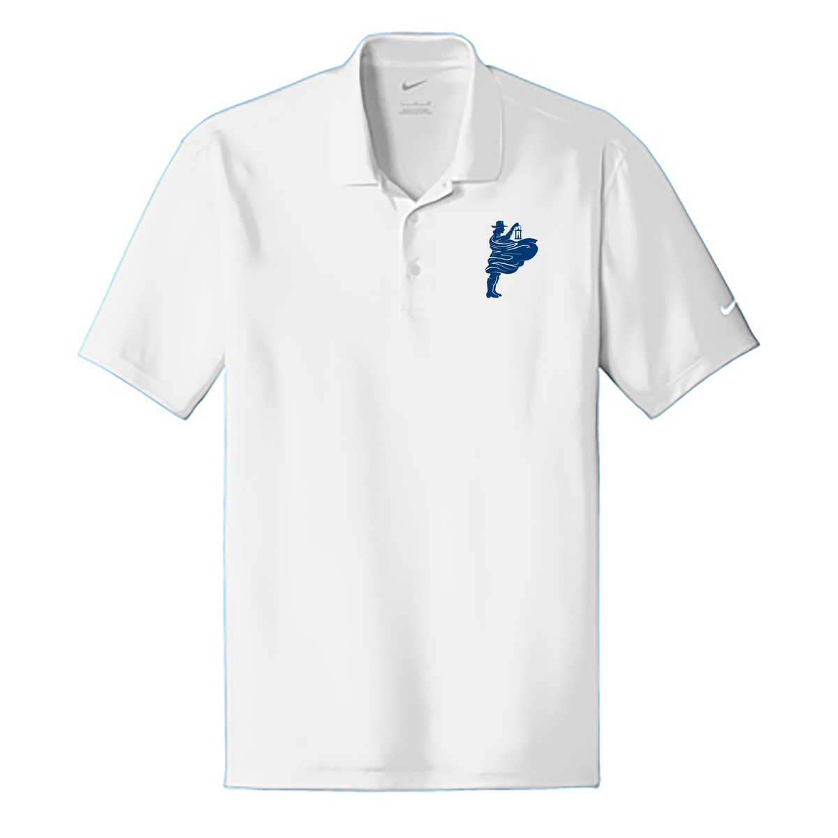 Collegiate School Nike Dri-FIT Classic Fit Players Polo with Flat Knit Collar