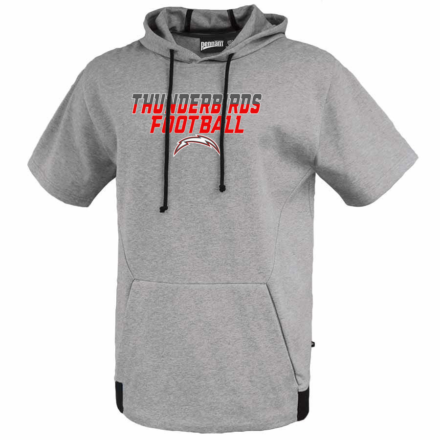 Connetquot Football Short Sleeve Hoodie