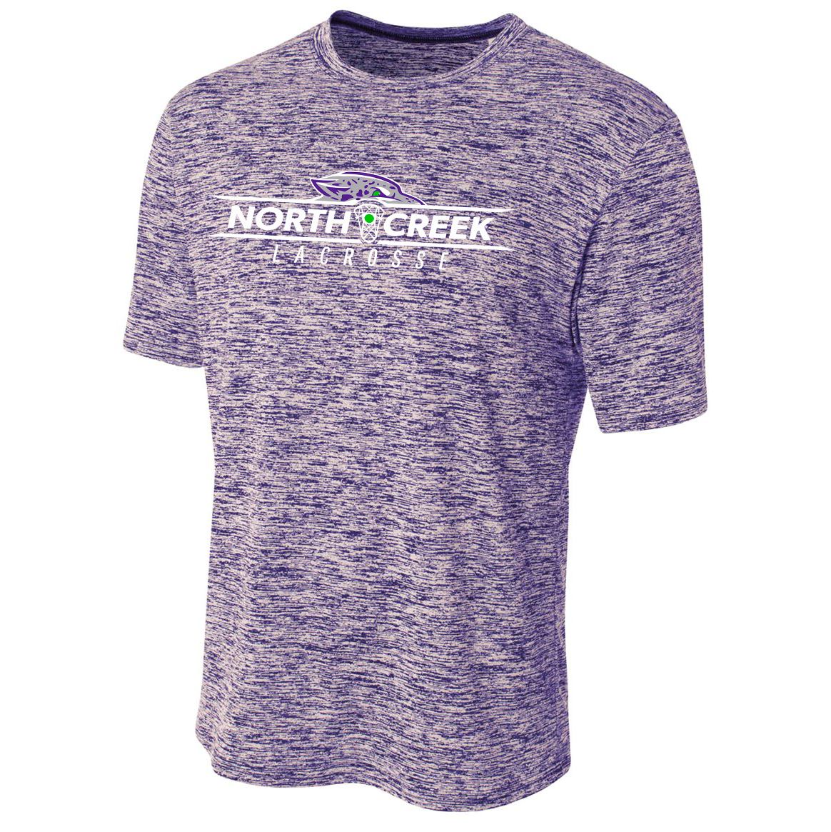 North Creek Lacrosse A4 Space Dye Tech Shirt