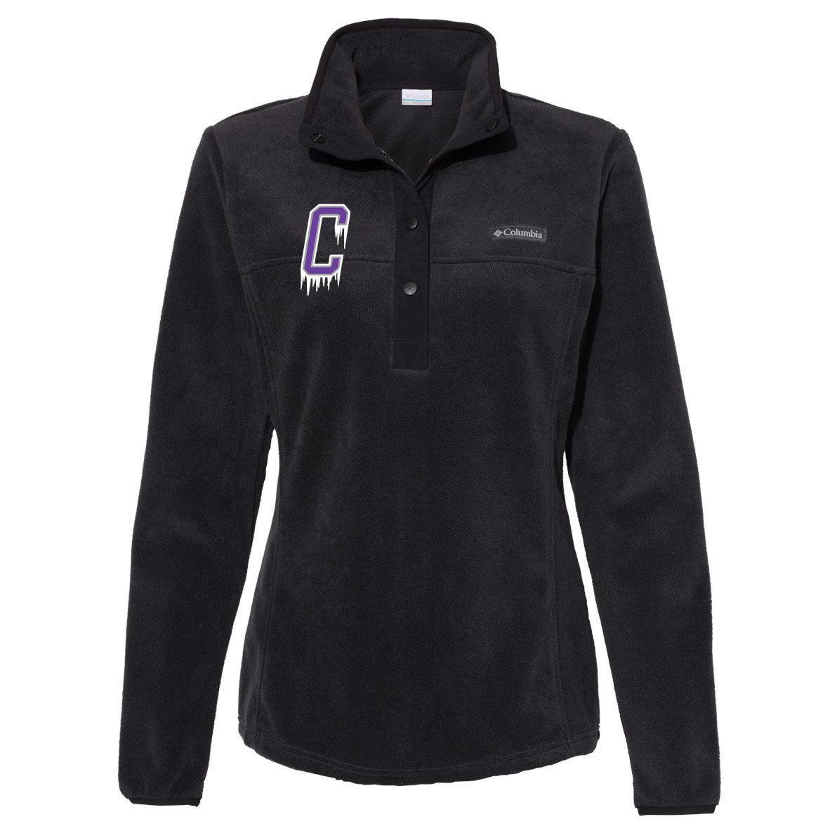 Minnesota Chill Lacrosse Columbia Ladies Half Snap Pullover