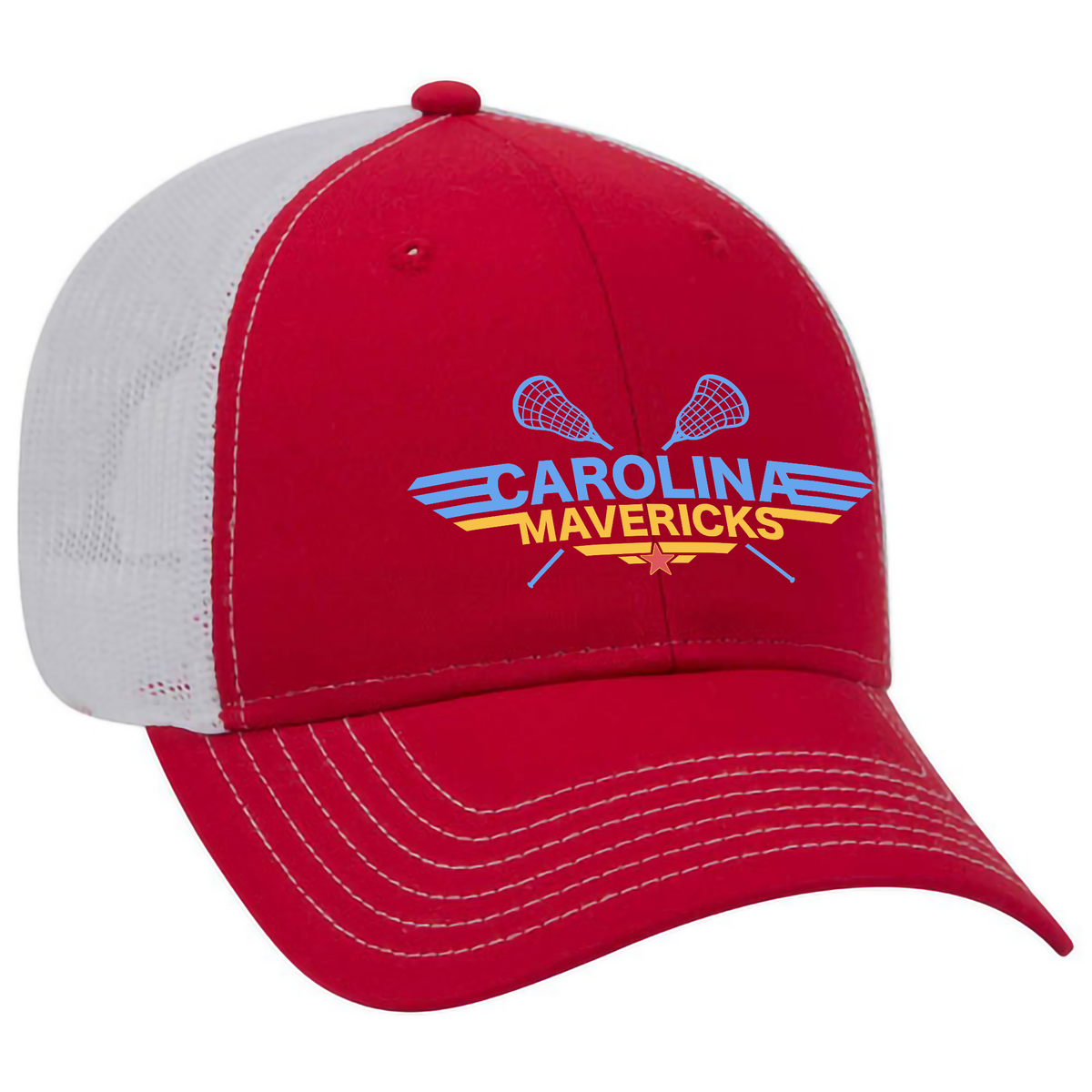 Carolina Maverick Lacrosse Low Profile Trucker