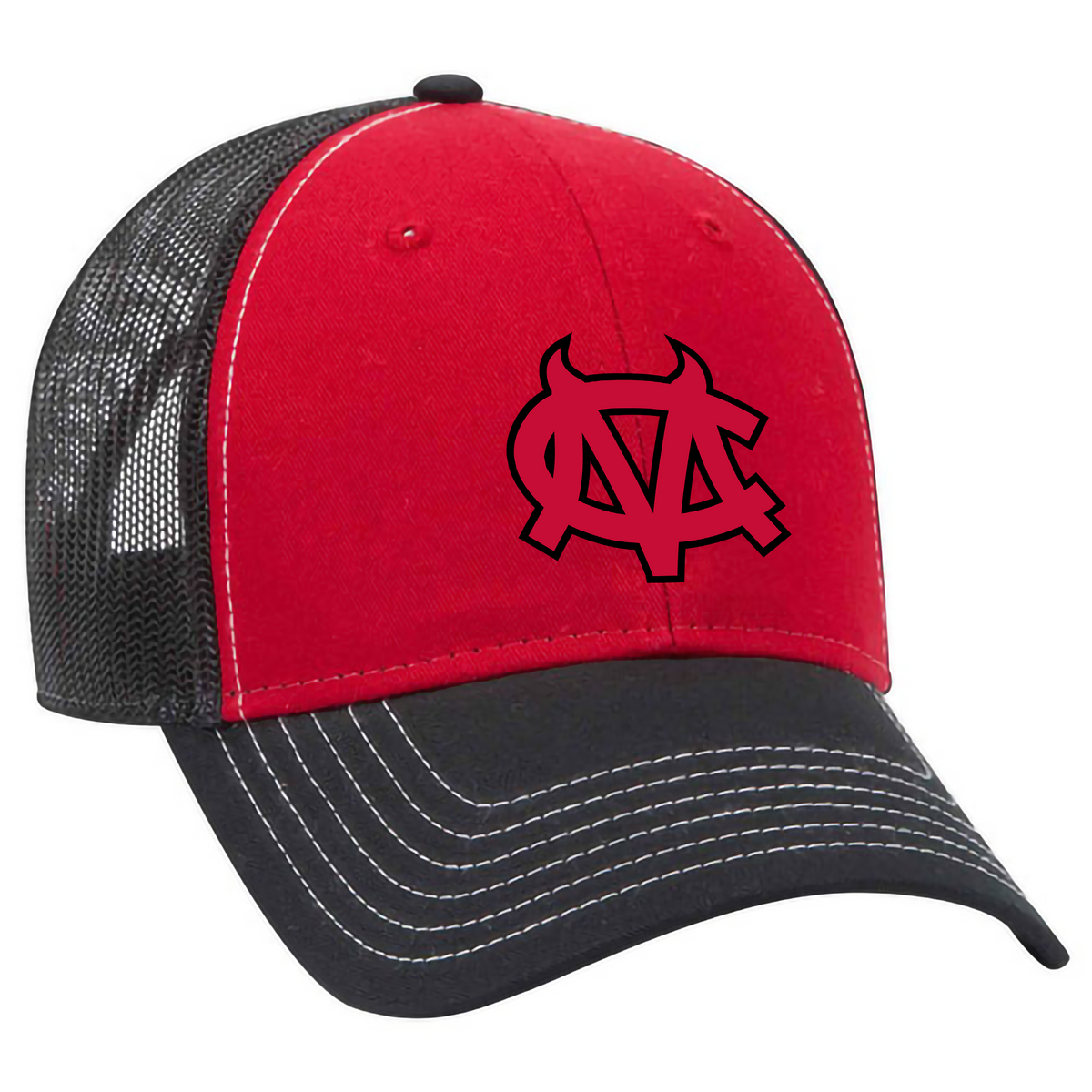 Center Moriches Lacrosse Low Profile Trucker