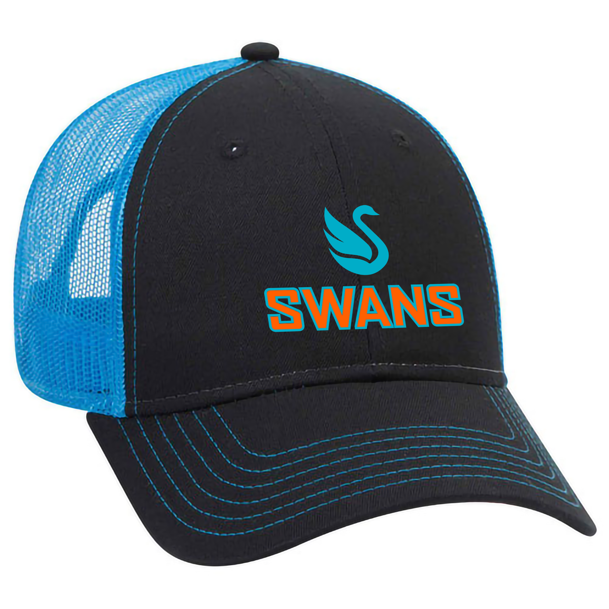 Swans Lacrosse Low Profile Mesh Back Trucker