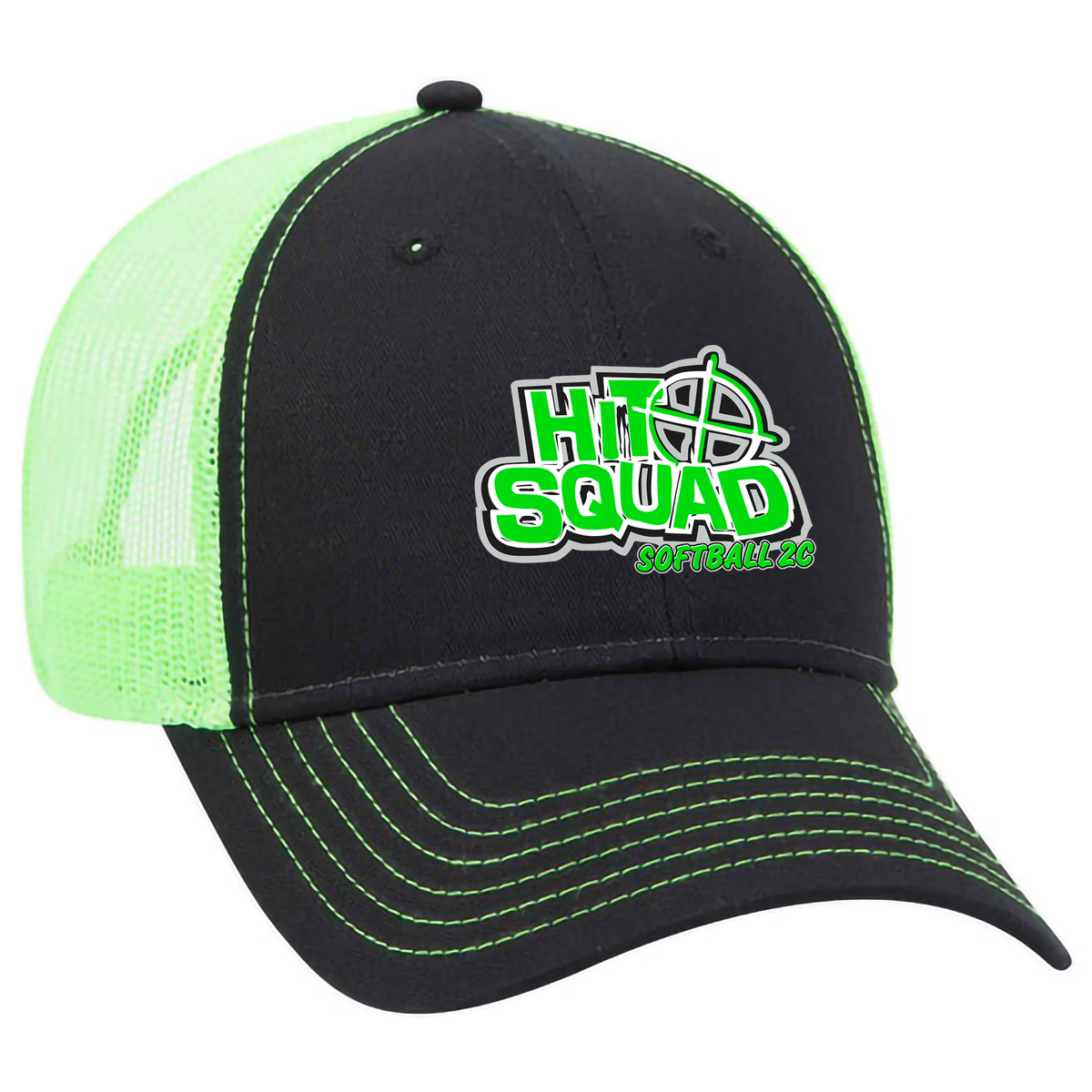 Hit Squad Low Profile Mesh Back Trucker