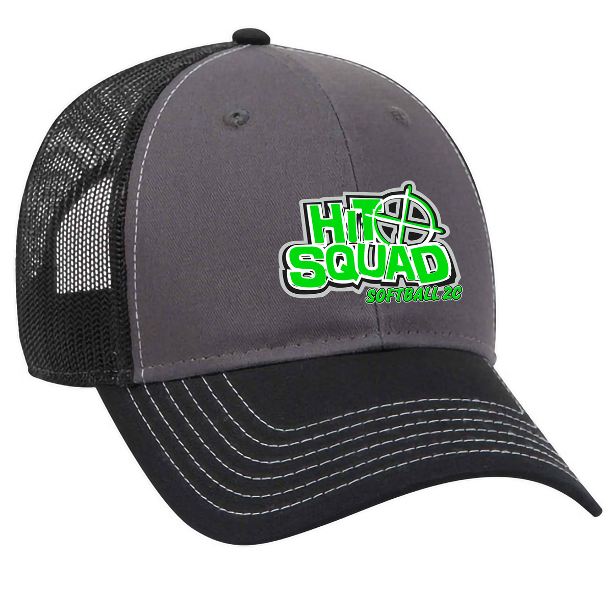 Hit Squad Low Profile Mesh Back Trucker