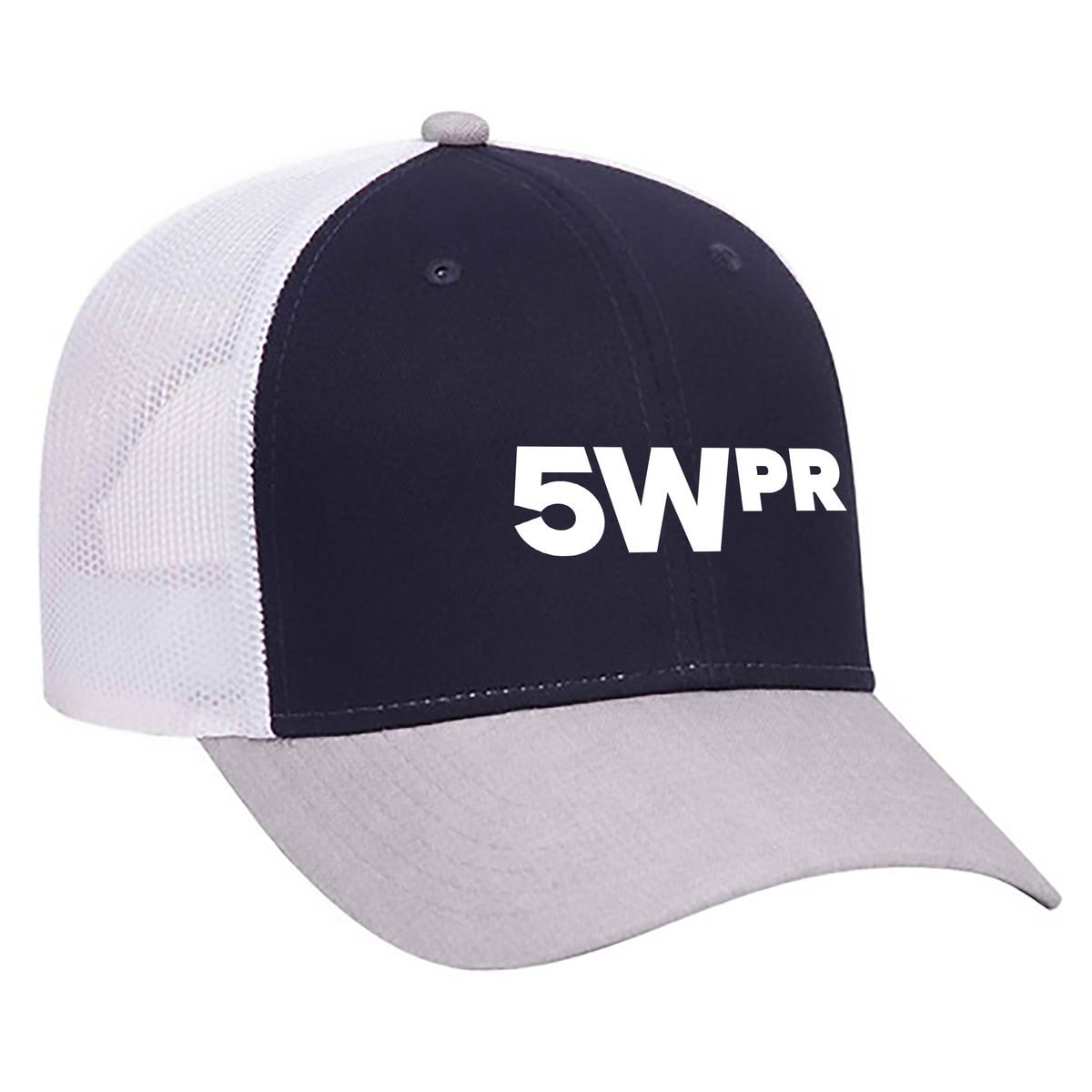 5WPR Low Profile Mesh Back Trucker