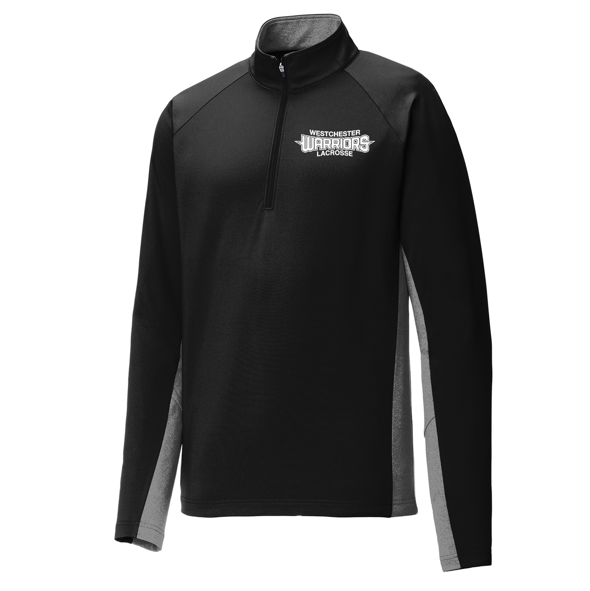 Westchester Warriors Boys Lacrosse Sport-Tek® Stretch Contrast 1/2-Zip Pullover