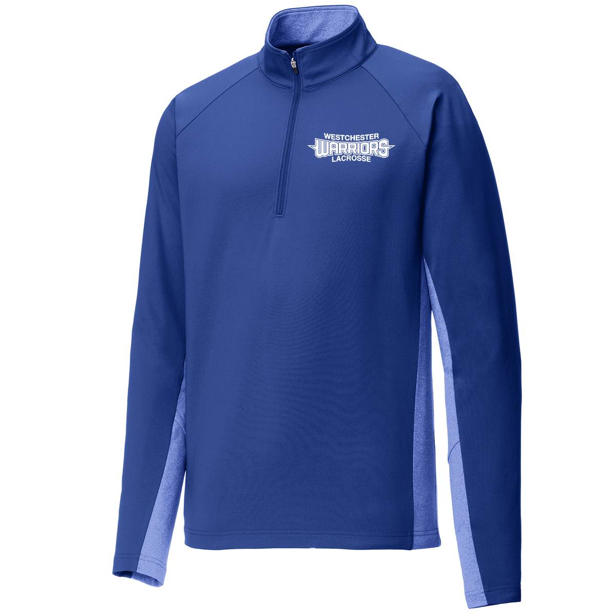 Westchester Warriors Boys Lacrosse Sport-Tek® Stretch Contrast 1/2-Zip Pullover