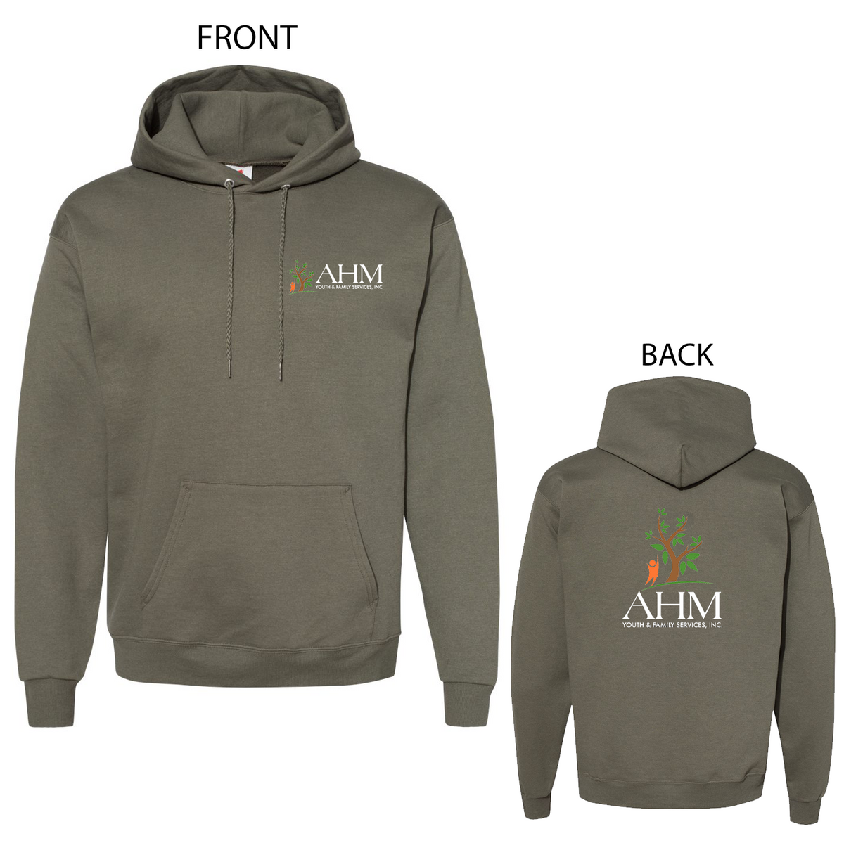 AHM Youth & Family Services Independent Trading Co. Midweight Hoodie