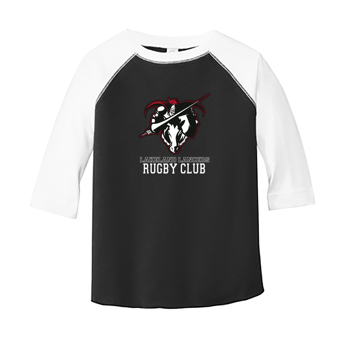 Lakeland Lancers Rugby Football Club Toddler Baseball Tee