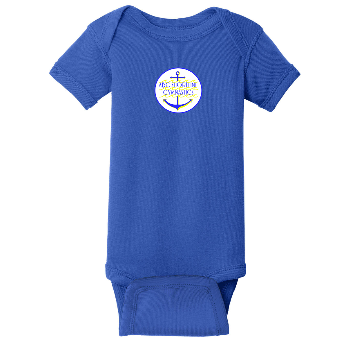 ABC Shoreline Gymnastics Infant Baby Rib Bodysuit