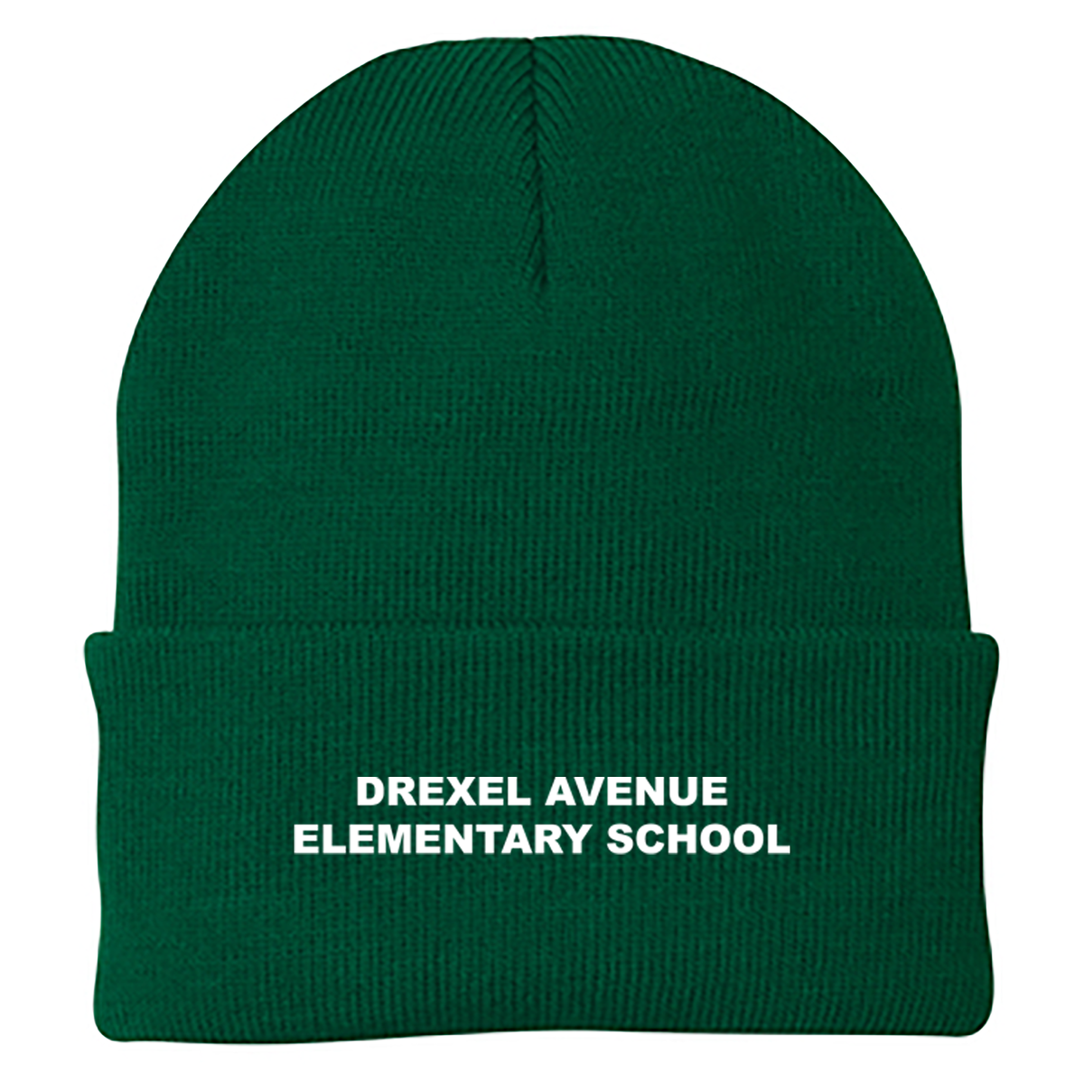 Drexel Avenue Elementary School Knit Beanie