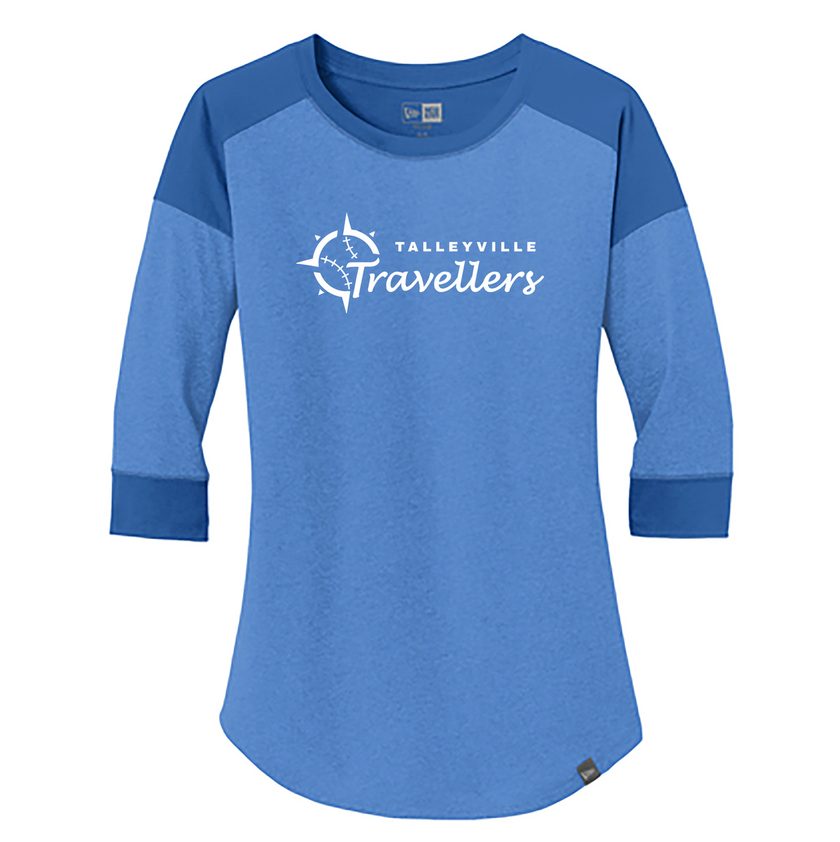 Talleyville Travel Softball Ladies 3/4 Raglan Baseball Tee