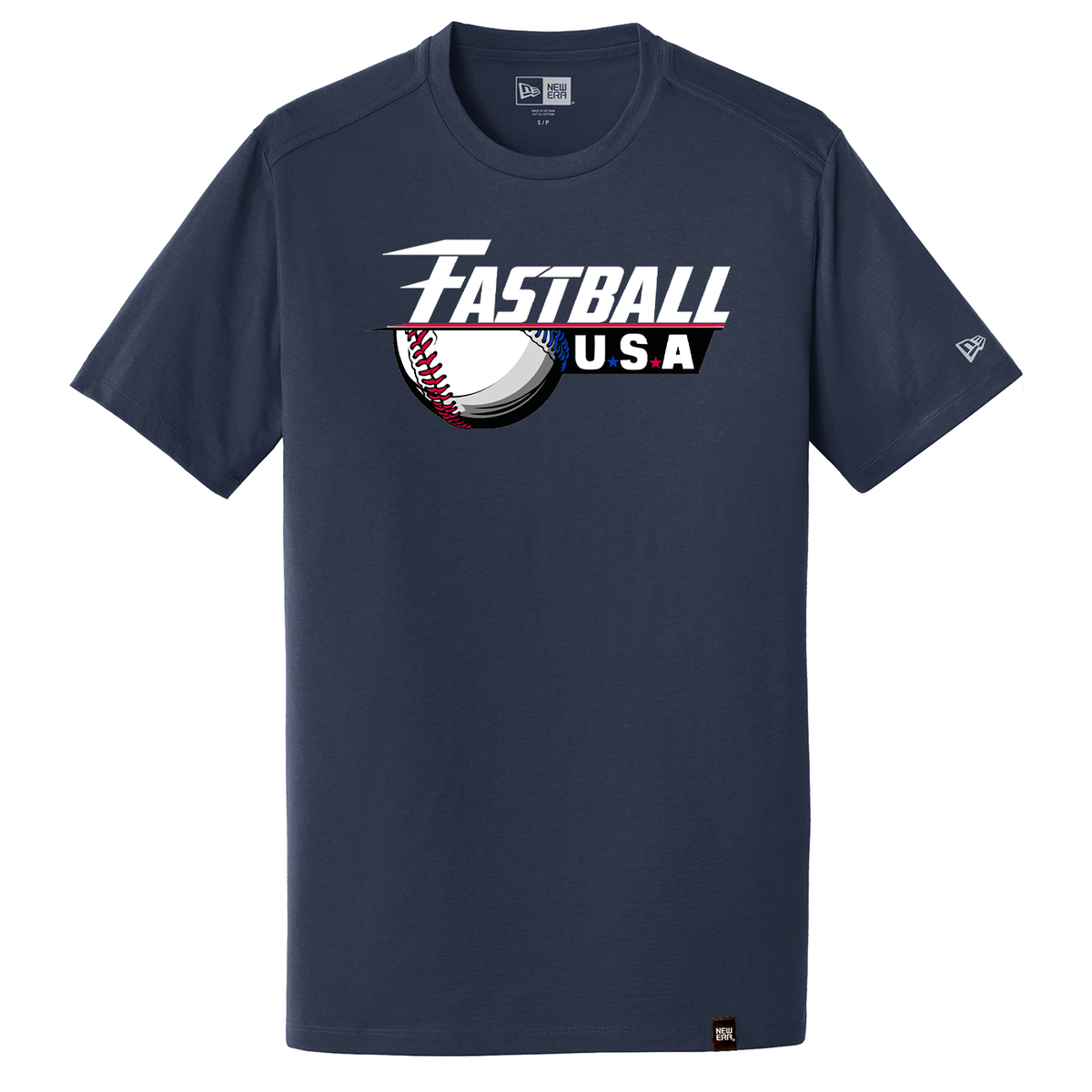 Fastball USA Academy Baseball New Era Heritage Blend Crew