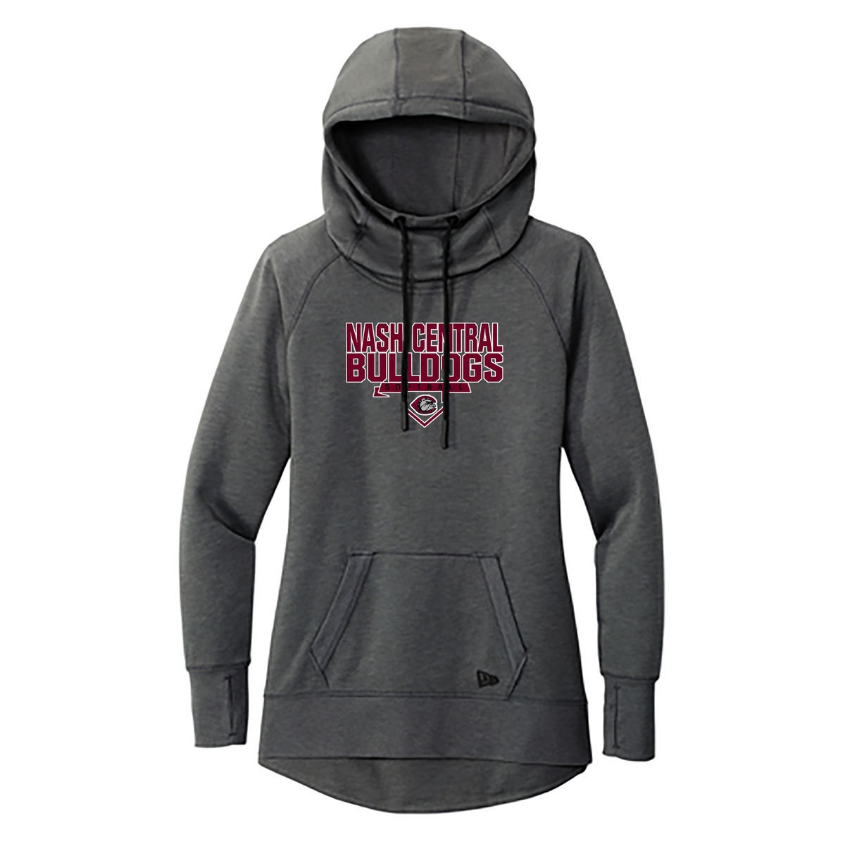 Nash Central HS Softball Tri-Blend Fleece Pullover